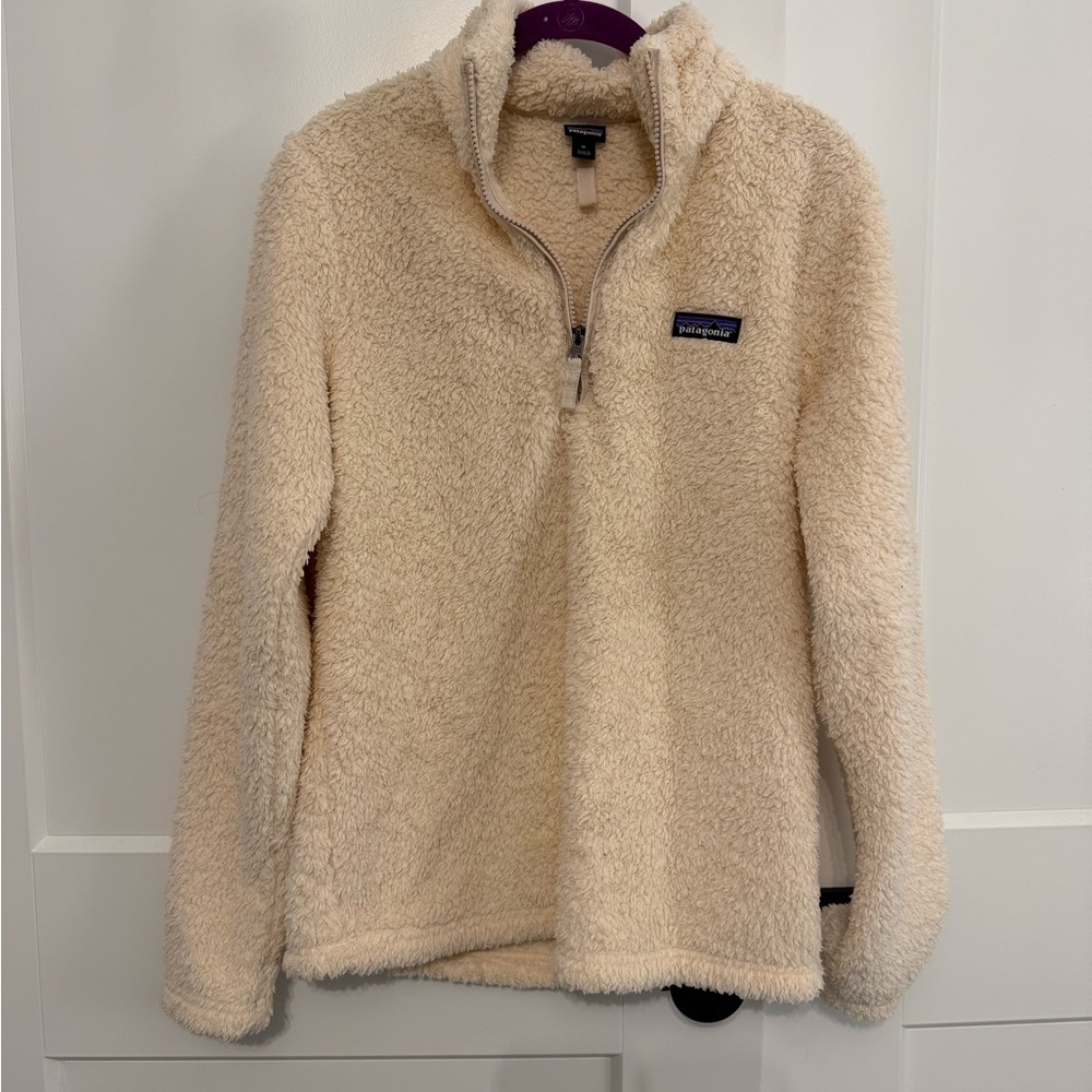 Patagonia Cream Fleece 1/4-Zip